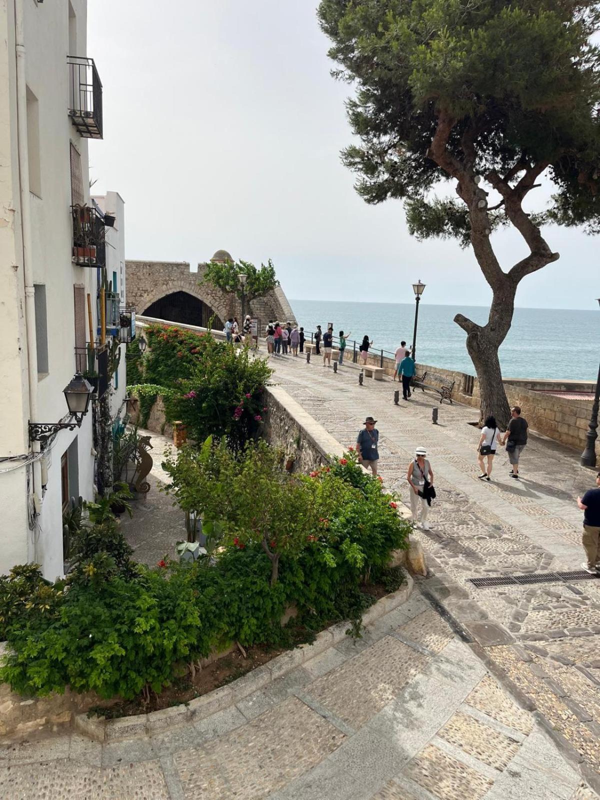 Ferienwohnung Apartamento En El Castillo De Peñíscola Exterior foto